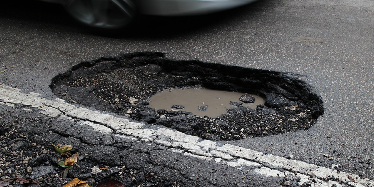 Central Trinidad- Potholes and Road Damage Issues