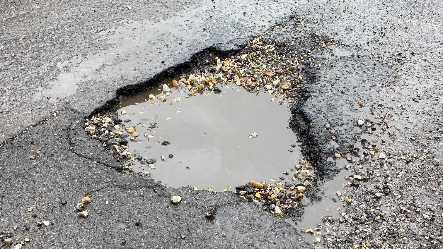 East Tobago – Potholes and Road Damage